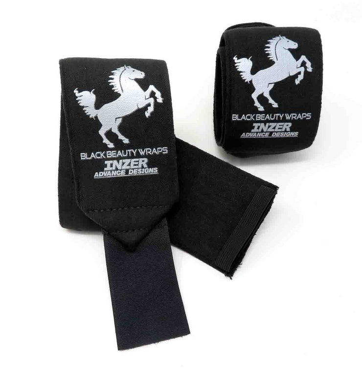 INZER Black Beauty Wrist Wraps