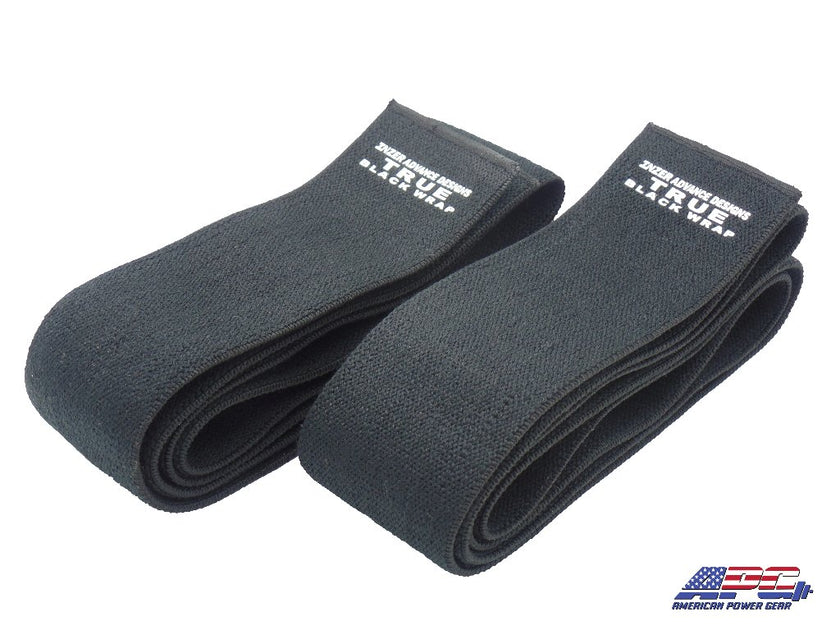 INZER True Black Knee Wraps AmericanPowerGear